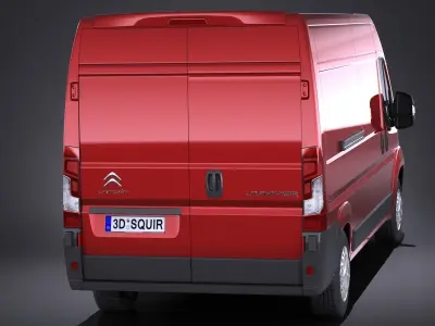 Citroen Jumper 2015-2018 3D model