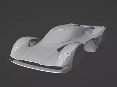 aston martin valkyrie Speedform 3D print model