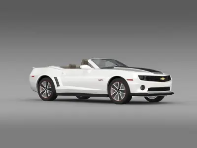 Chevrolet Camaro 2013 HotWheels SE Convertible 3D model