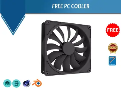 PC Cooler 3D model