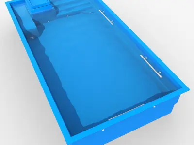 Balaton swimming pool 3D model