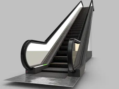 Escalator 3D model