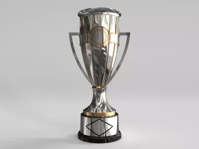 Concacaf Champions League Trophy 3D model