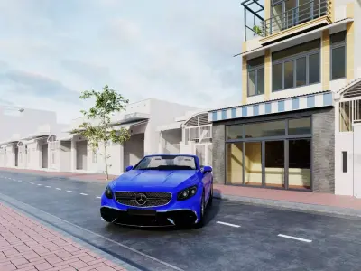 Mercedes Maybach Coupe Cabriolet 3D print model