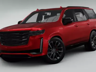 Cadillac Escalade ESV 2021 3D model