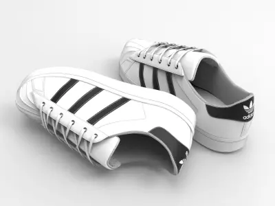 Adidas Superstar 3D model