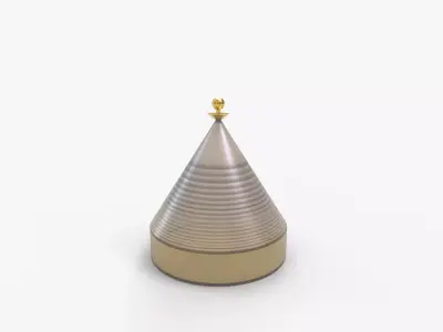 Kartell Trullo Decorative Box 3D model