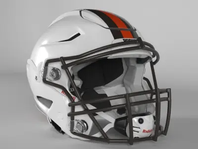 CLEVELAND BROWNS Helmet Football AFC NORTH PBR updated 2025 3D model