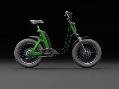 Electric Bicycle 3D model