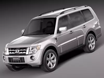 Mitsubishi Pajero 2006-2013 3D model