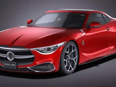 Generic Coupe V2 2016 3D model