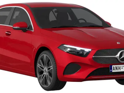 Mercedes-Benz A-Class 2023 3D model