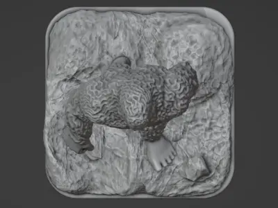 Sasquatch - Bigfoot 3D print model