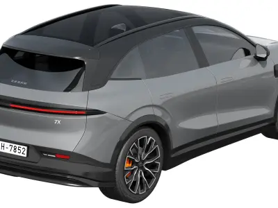 Zeekr 7X 2025 3D model