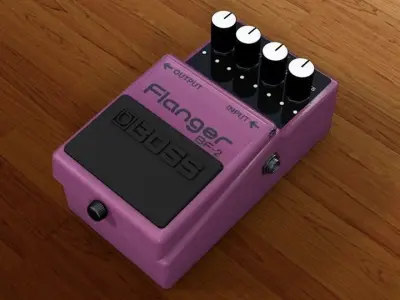 Boss BF-2 Low-poly 3D model