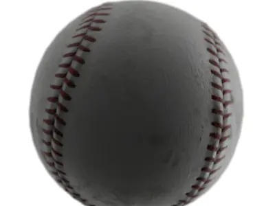 Baseball Low-poly 3D model