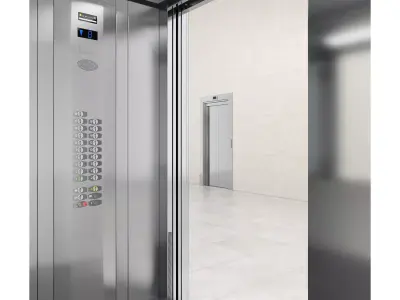 OTIS Gen 2 Elevator 3D model