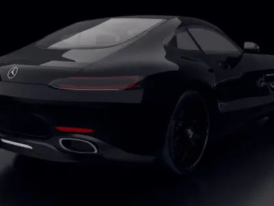 Mercedes AMG GT 3D model