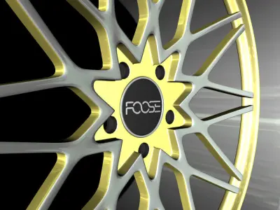 Wheel FOOSE F251 PHOENIX 3D model