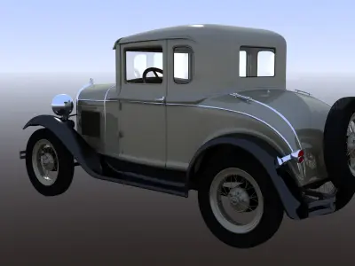 1930s Car 3D model