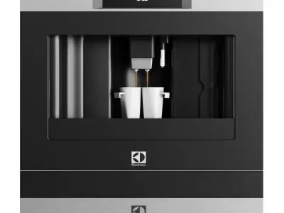 coffeemaker collection samsung coffee machine 3D model