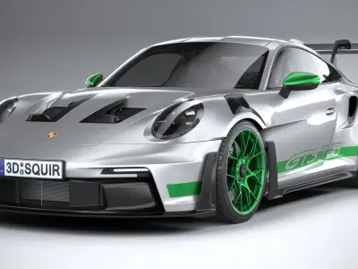 Porsche 911 GT3RS 2023 3D model