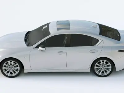 Lexus IS F Sport 2021 3D model