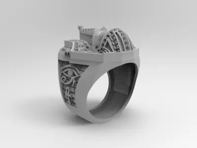 tutankamon  3D print model