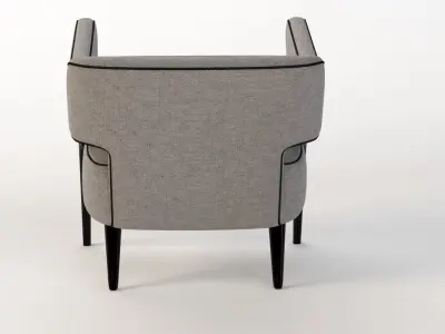 EcoFirstArt Will Club Chair 3D model