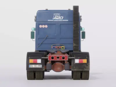 Renault R420 V8 6x4  Remastered Edition 3D model