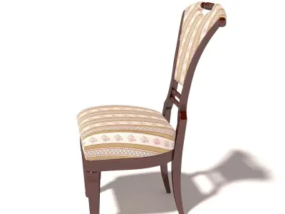 Antique Chair 2 3D model