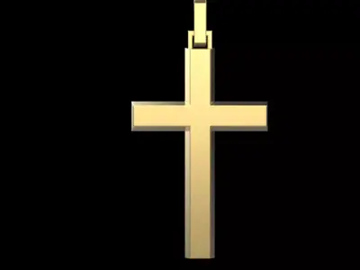 Cross Pendant 8517 3D print model