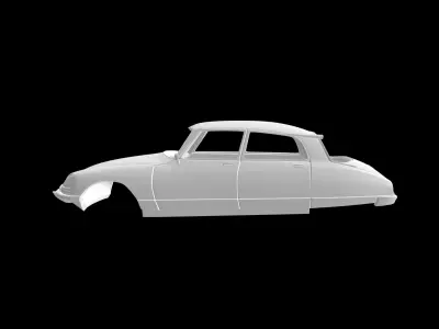 Citroen DS21 3D print model
