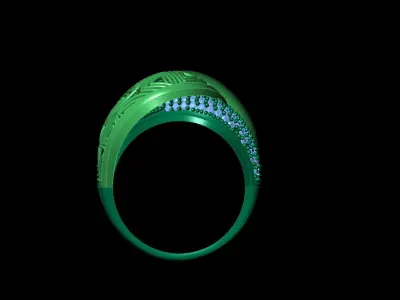 Fantasy Ring  3D model