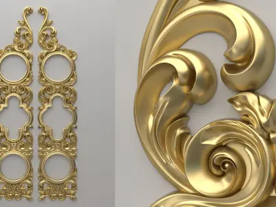 Wall Decor 3D model 9