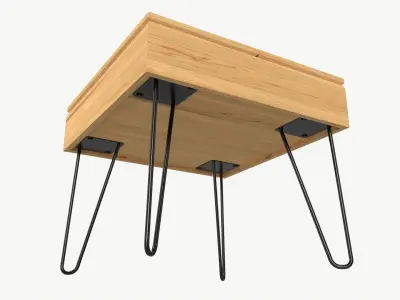 Bedside Table 05 3D model purchase