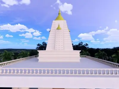 Temple Design - 3D Model 3D model