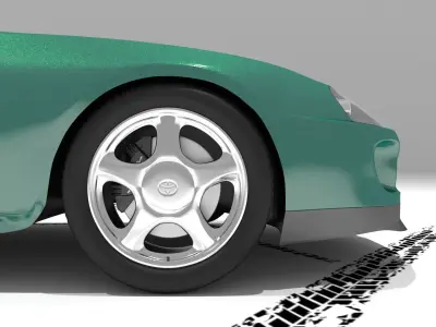 Toyota Supra mk IV 3D model