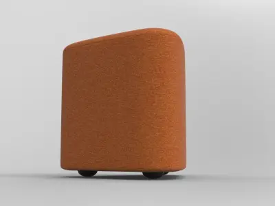 Fitu Stool Low-poly 3D model