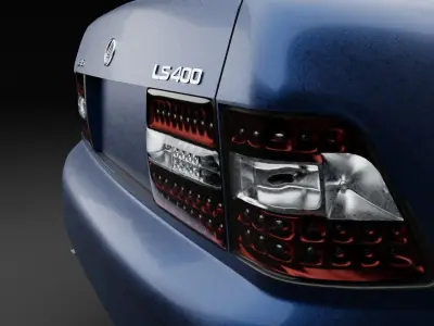 Lexus LS400 ucf 20 3D model