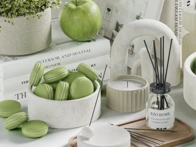 Decorative Set 04 3D model