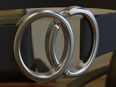 Waist Belt Buckle 3D print model