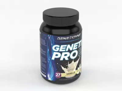Protein Powder 3D model 135