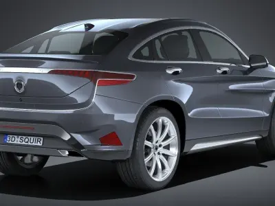 Generic SUV Coupe Luxury 2017 3D model