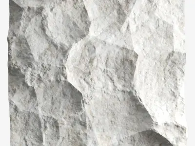 300-RockPanel rock texture 3D model