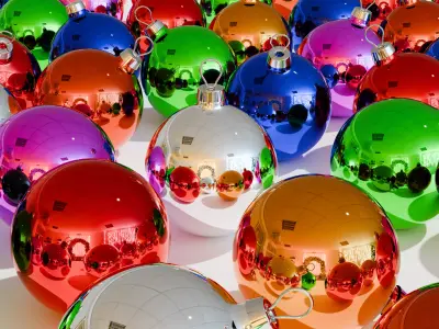 Christmas Balls 3D model purchase