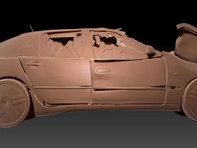 SF2 Bonus Stage Printable Diorama  3D print model