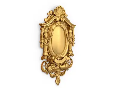 carved classic decorative ornament cnc 3d printing stl 65 3D model purchase