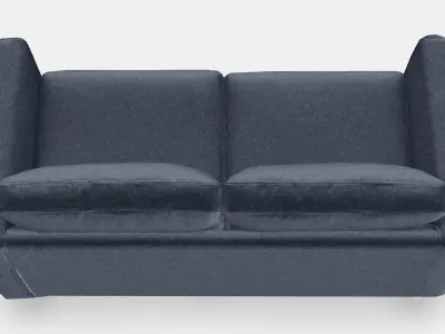 PARUP Cover for 2-seat sofa Low-poly 3D model