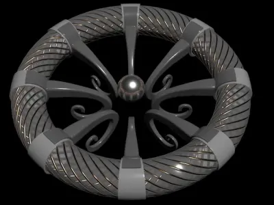 Toroidal Serpentium Flux 2 - Accelerator - Concept 3D model